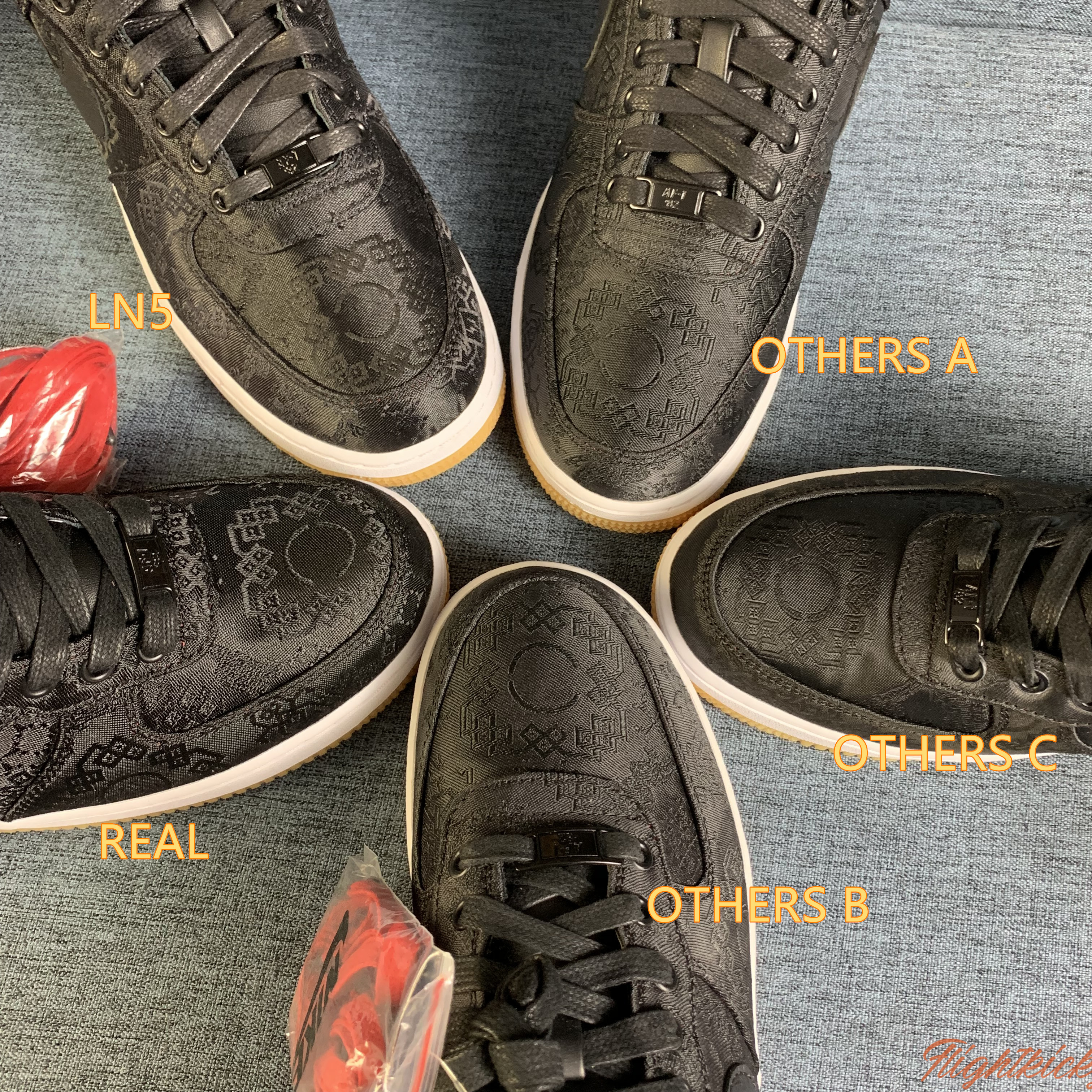 2019 Clot x Fragment x Nike Air Force 1