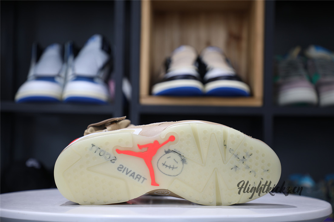 Travis Scott X Air Jordan 6 Retro “British Khaki”