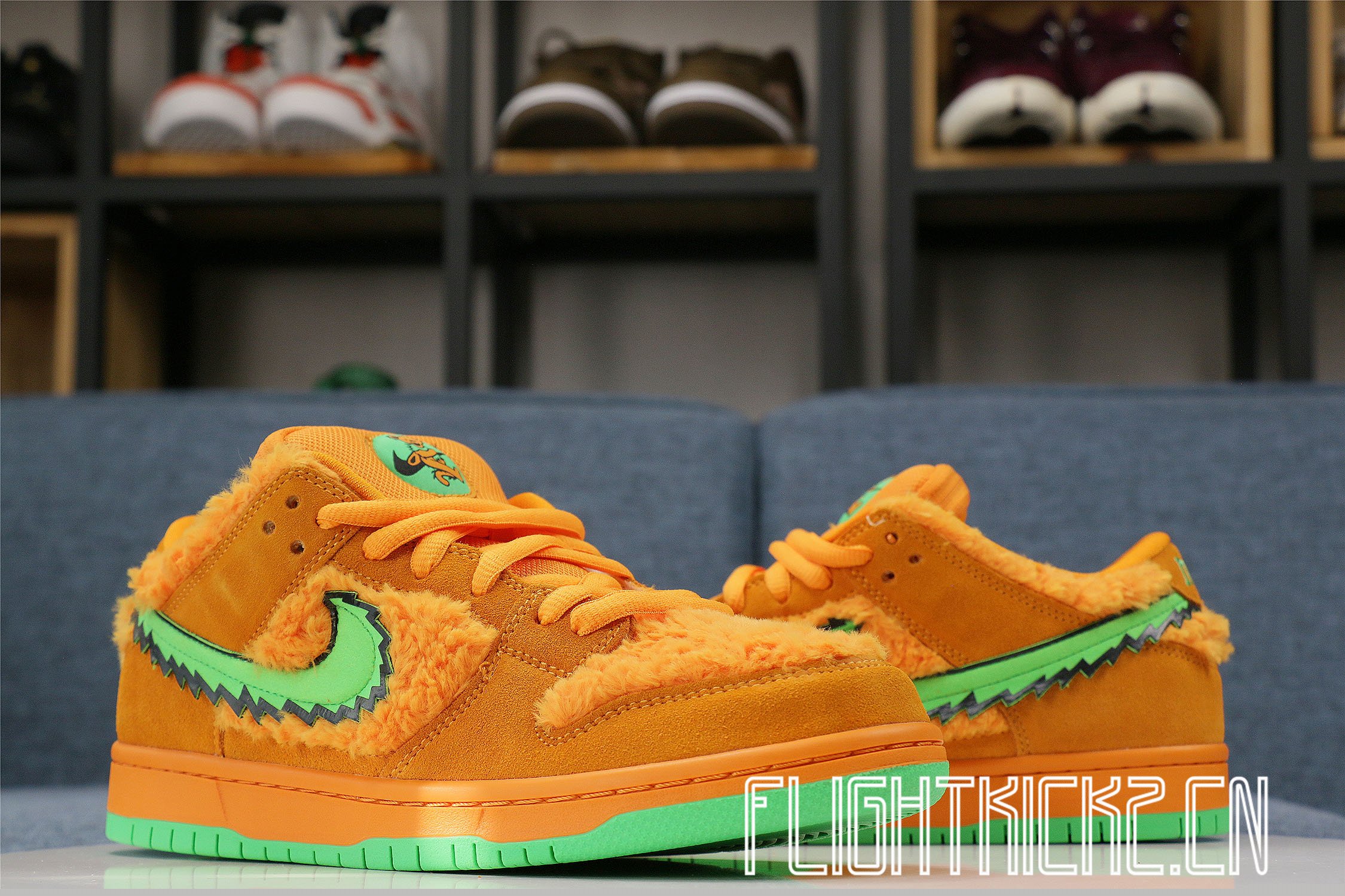 Grateful Dead x Nike SB Dunk Low Orange