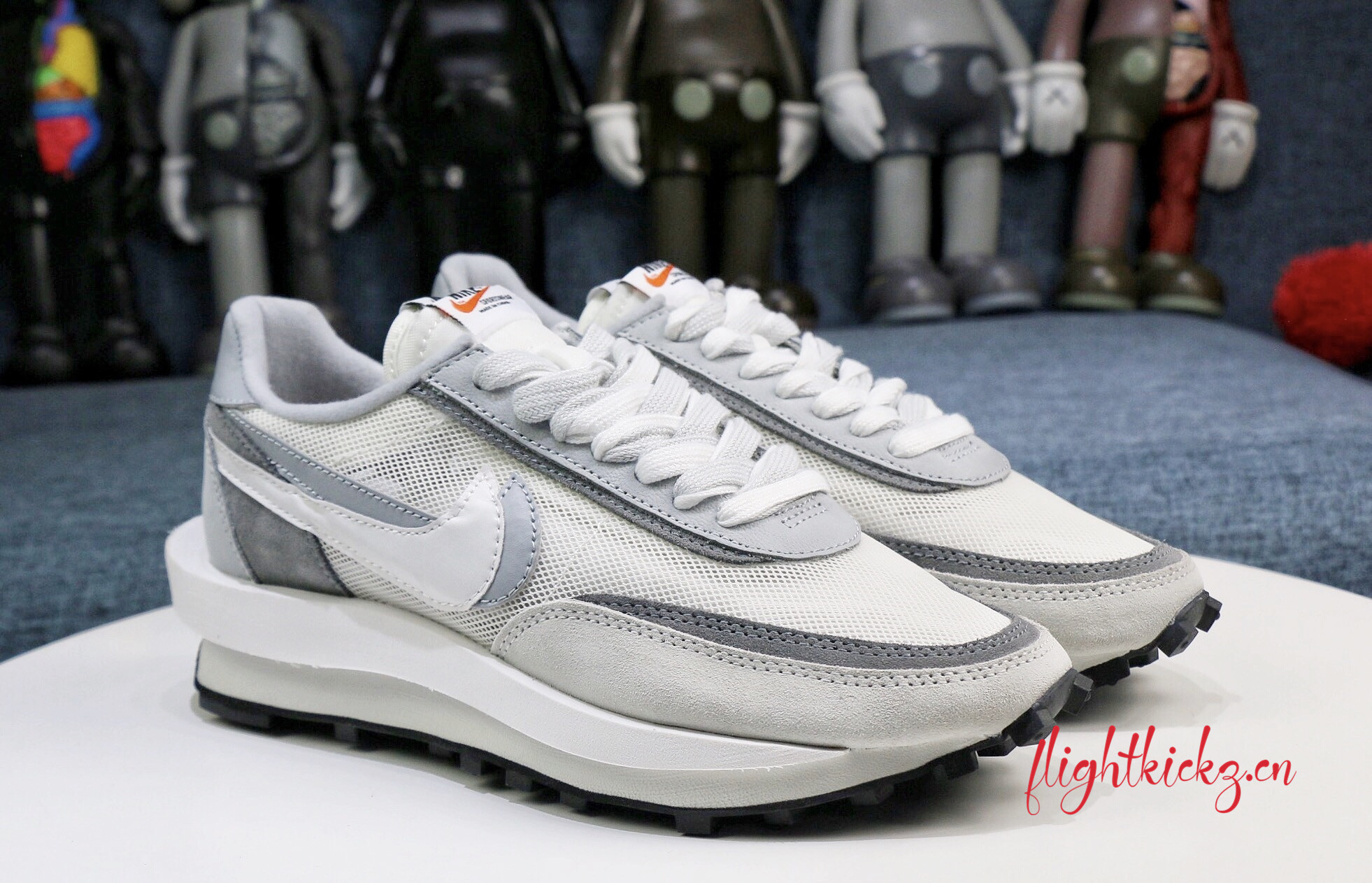 Nike LD Waffle Sacai White Grey