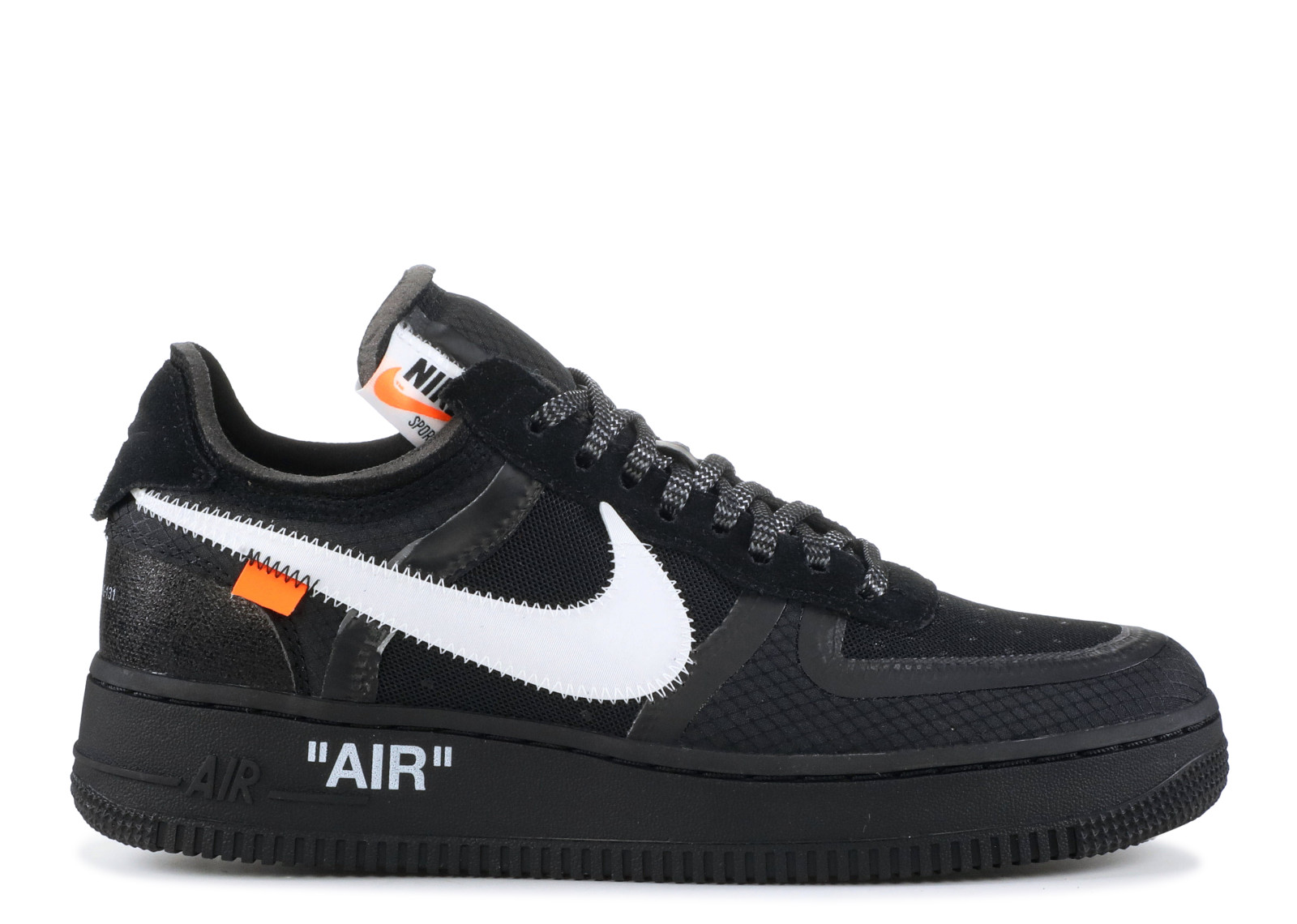 2018 Off White X Nike Air Force 1 Black