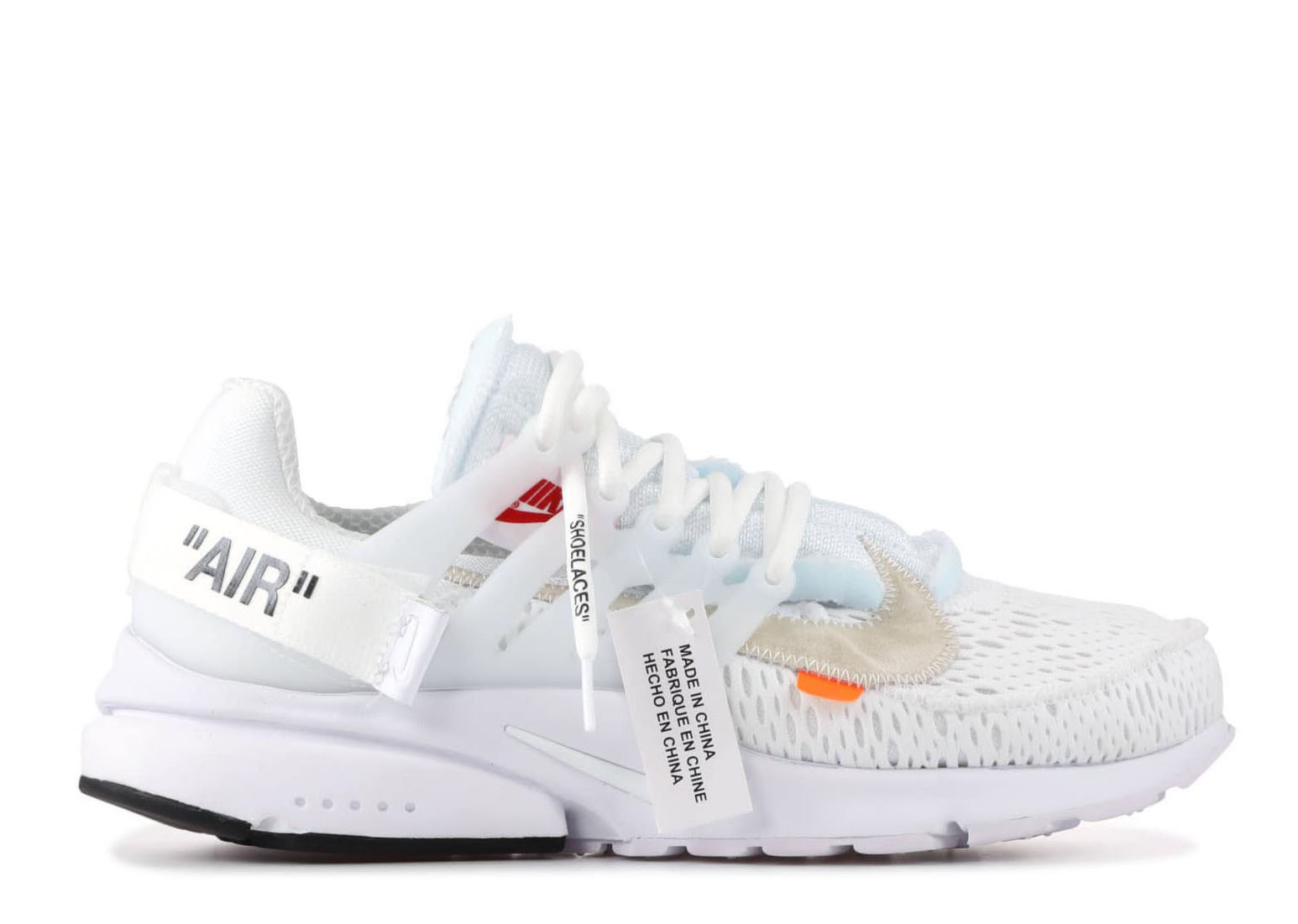 2018 Off White X Nike Presto Triple White