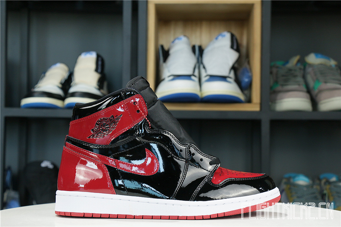 Air Jordan 1 Retro High OG Patent Bred 2021 (LN5 A1 Batch)