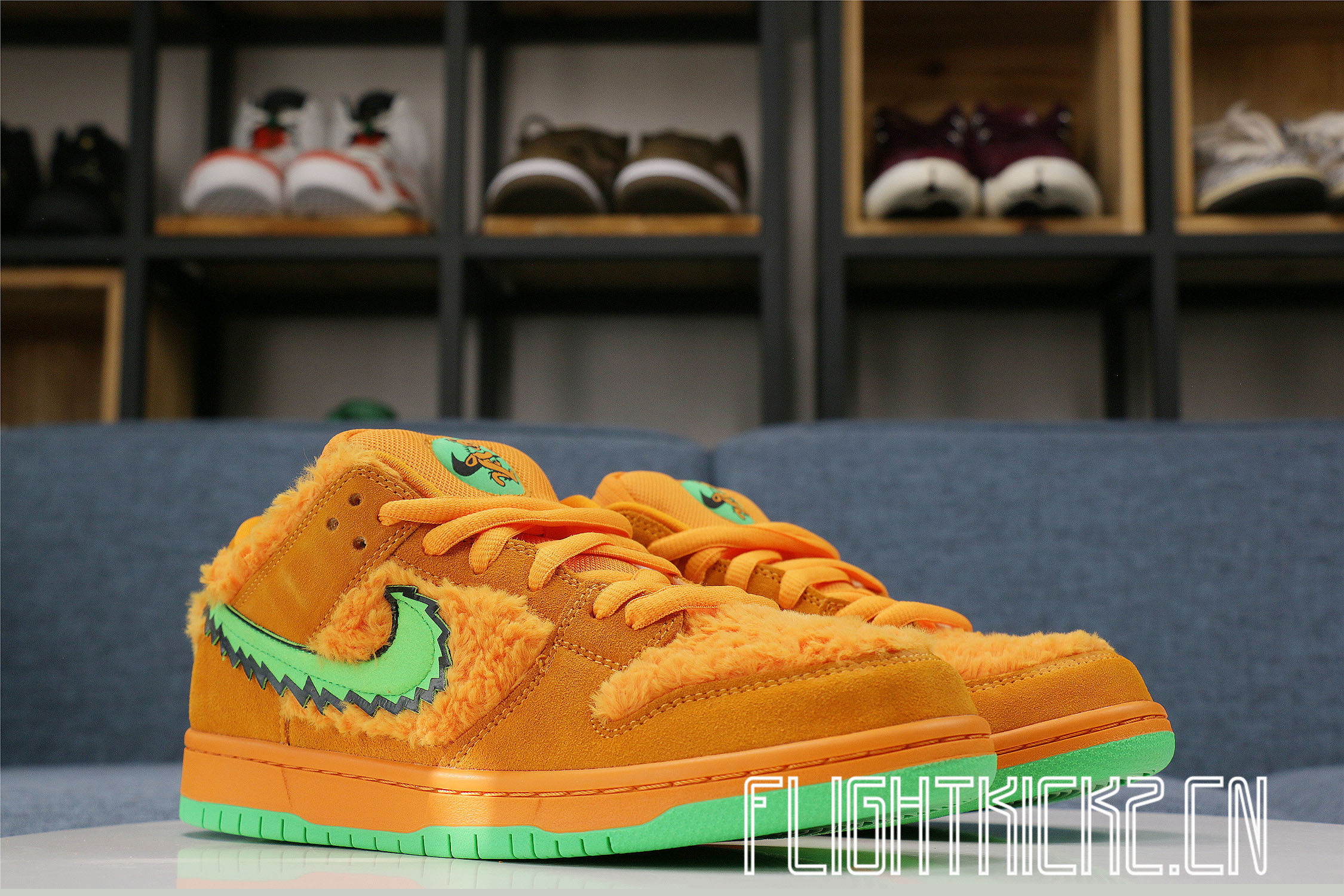 Grateful Dead x Nike SB Dunk Low Orange