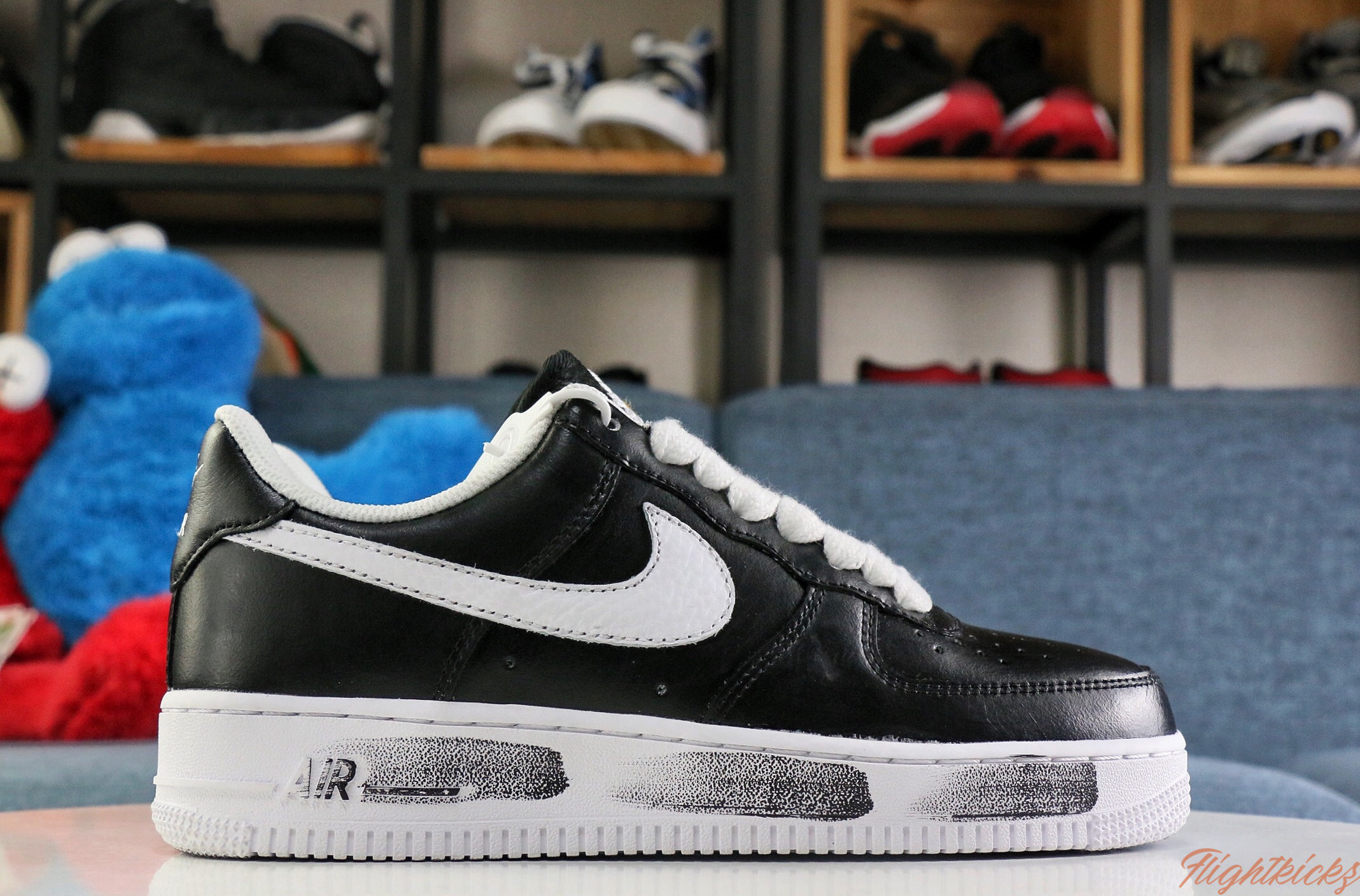 PEACEMINUSONE x Nike Air Force 1 Low Para-noise Black White
