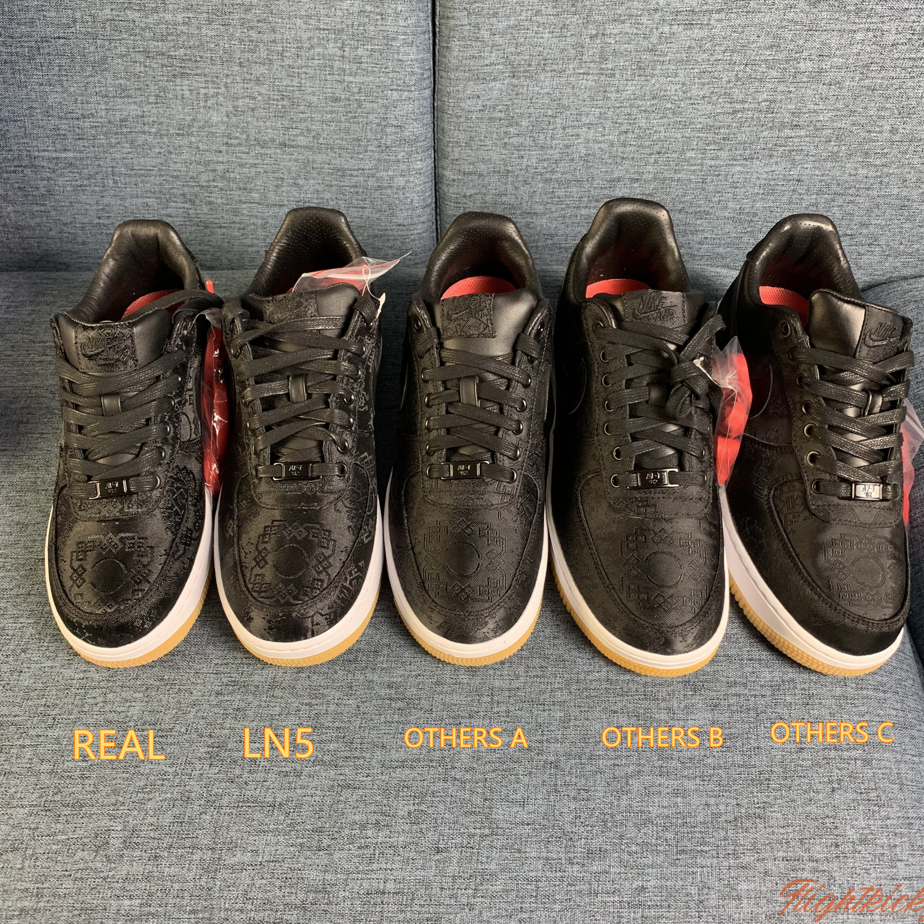 2019 Clot x Fragment x Nike Air Force 1