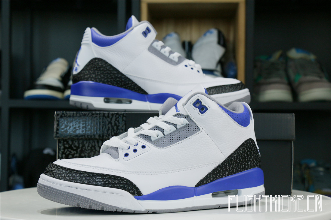 Jordan 3 Retro Racer Blue 2021