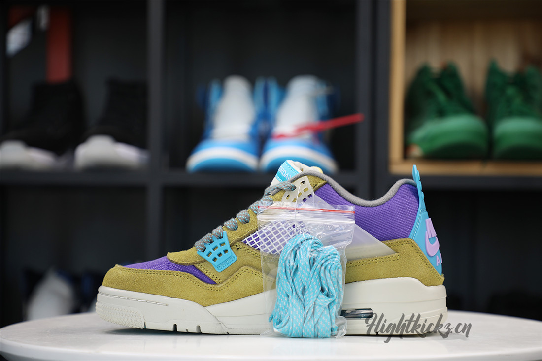Union LA X Air Jordan 4 Retro “Desert Moss” 2021
