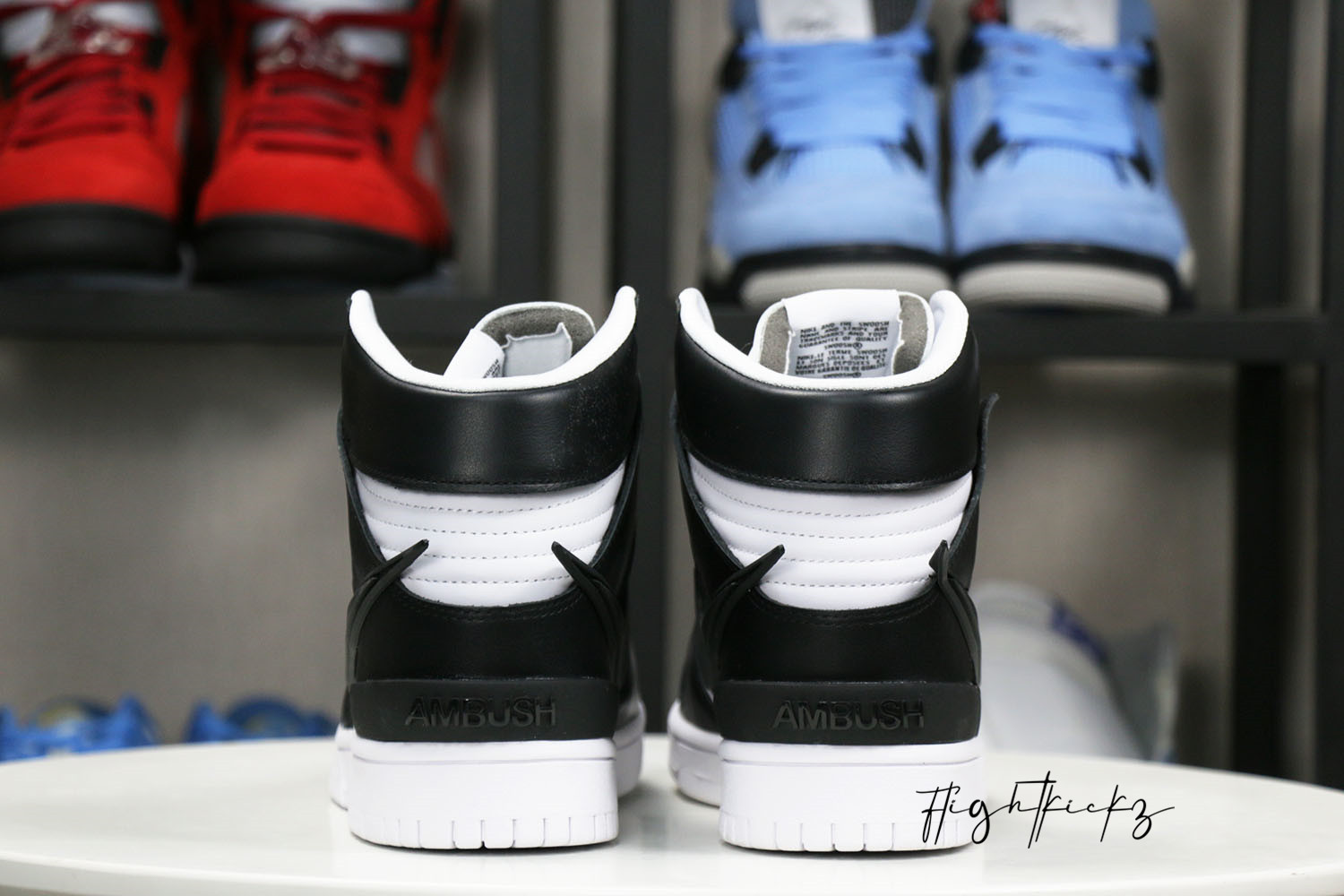 Nike Dunk High Ambush Black White