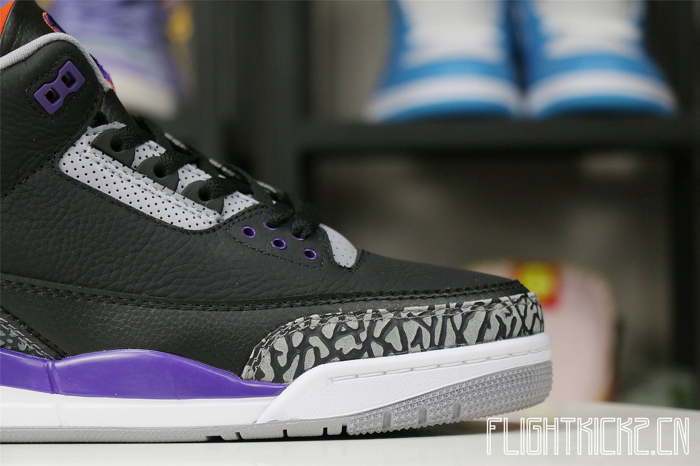 Jordan 3 Retro Court Purple