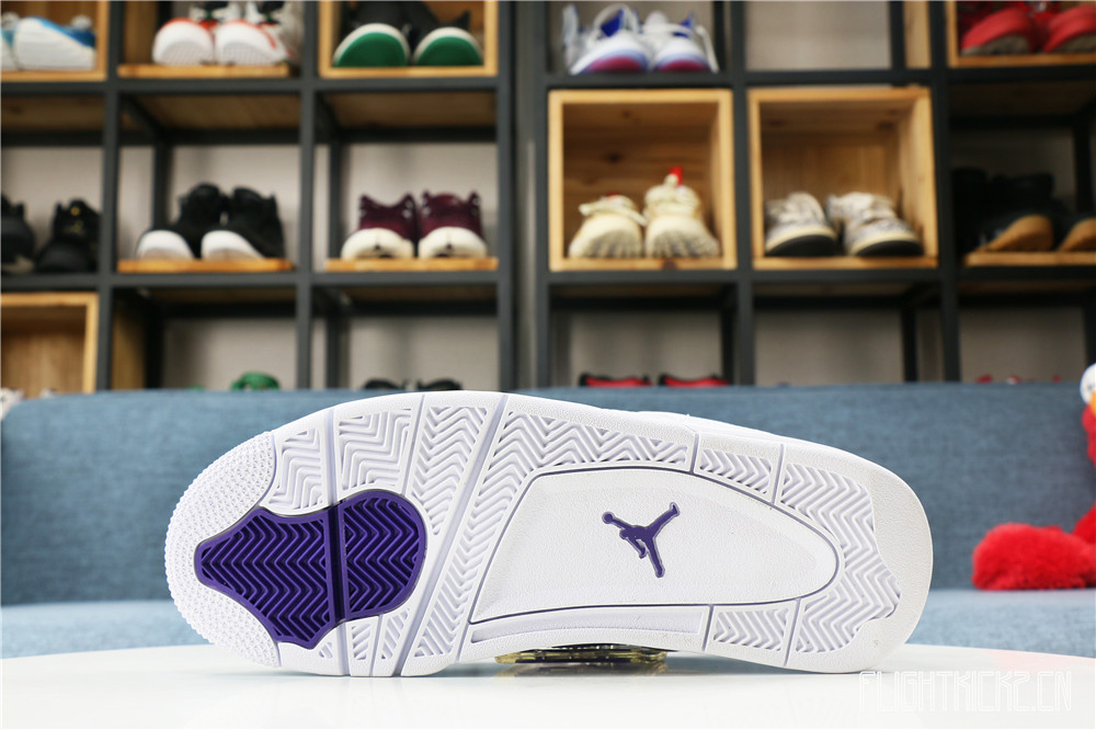 Air Jordan 4 Retro Purple Metallic 2020(LN5 A1 Batch)