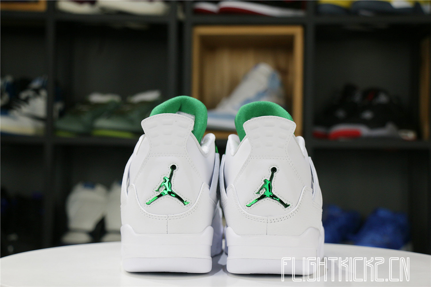 Air Jordan 4 Retro Green Metallic 2020(LN5 A1 Batch)