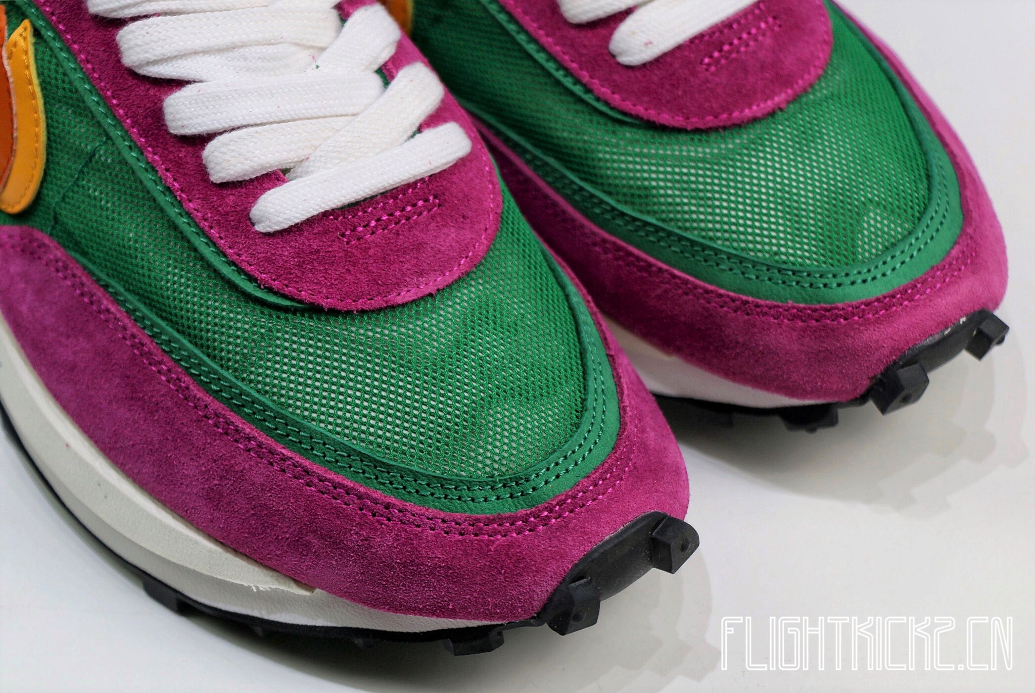 Nike LD Waffle Sacai Green Pink