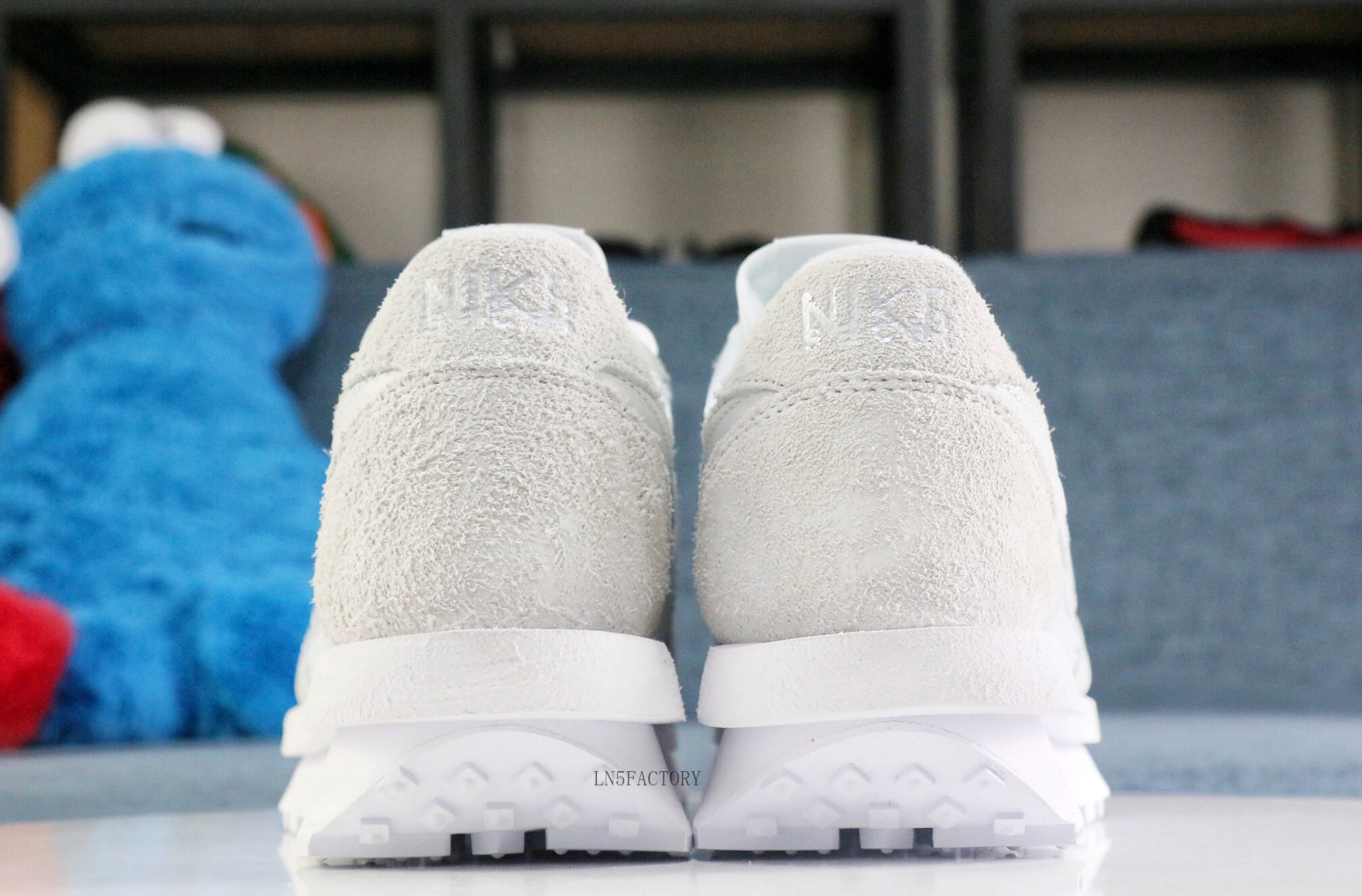 Sacai x Nike LDWaffle White Nylon 2020