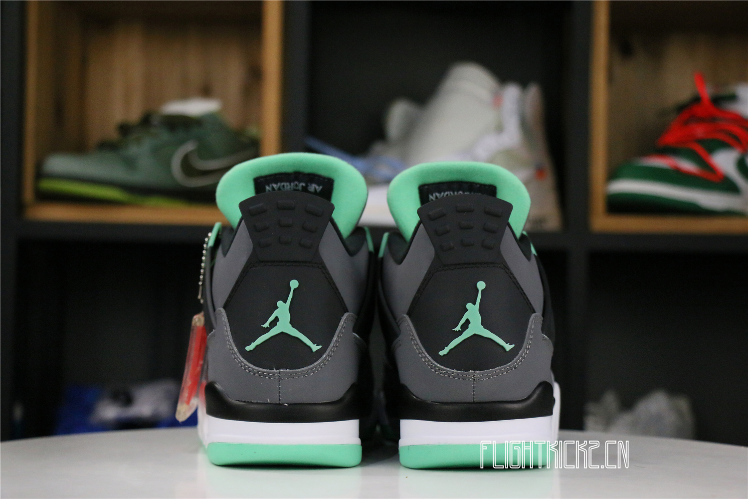 Jordan 4 Retro Green Glow( Ln5 A1 Batch)