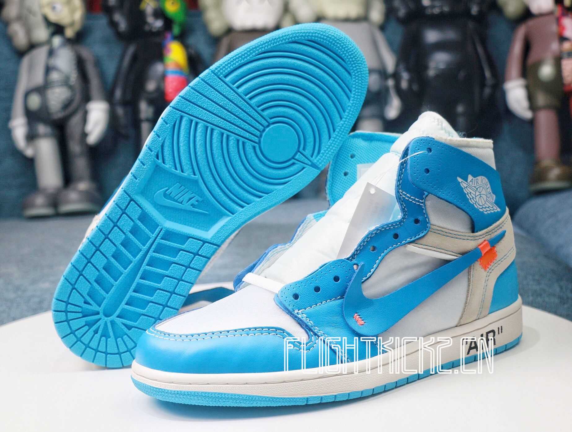 Off white X Air Jordan 1 UNC NRG 2018 (LN5 A1 Batch)