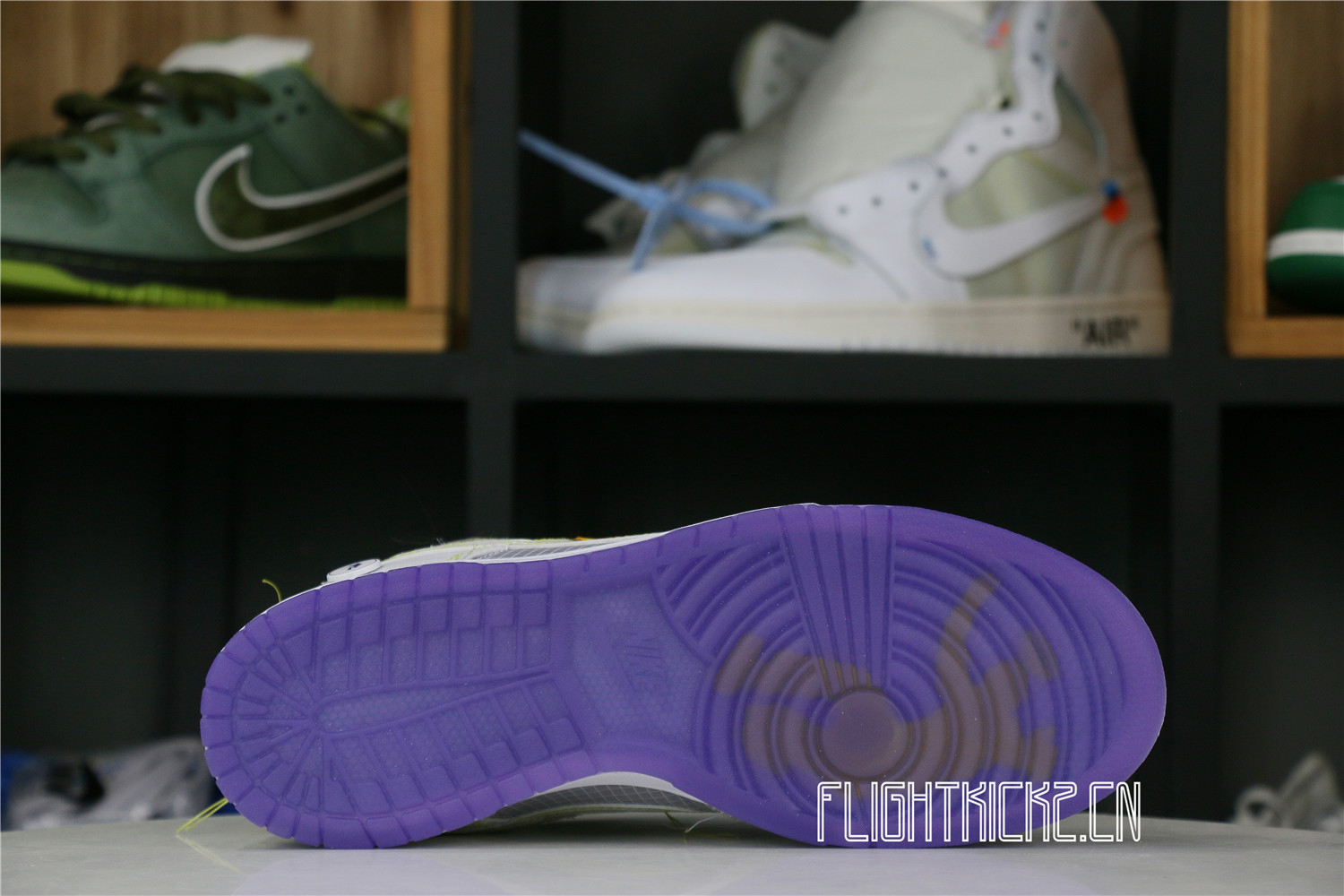 Nike Dunk Low Union Passport Pack Grey Purple