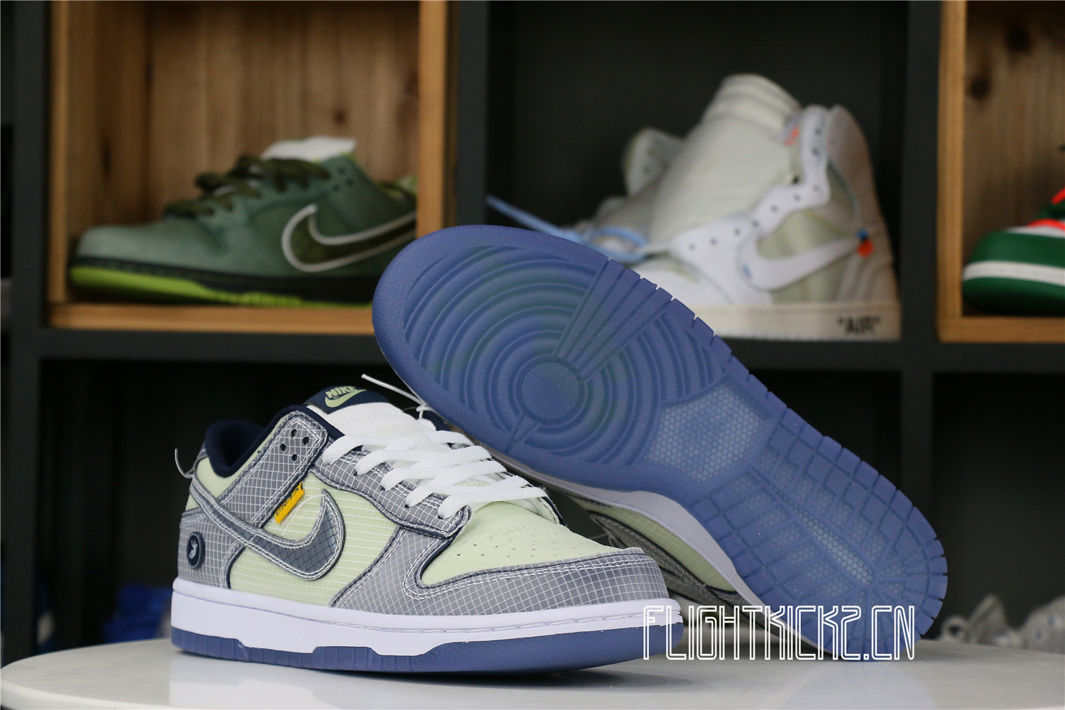 UNION LA X DUNK LOW ‘PASSPORT PACK – PISTACHIO’