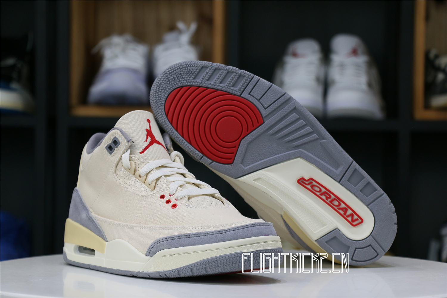 Jordan 3 Retro Muslin