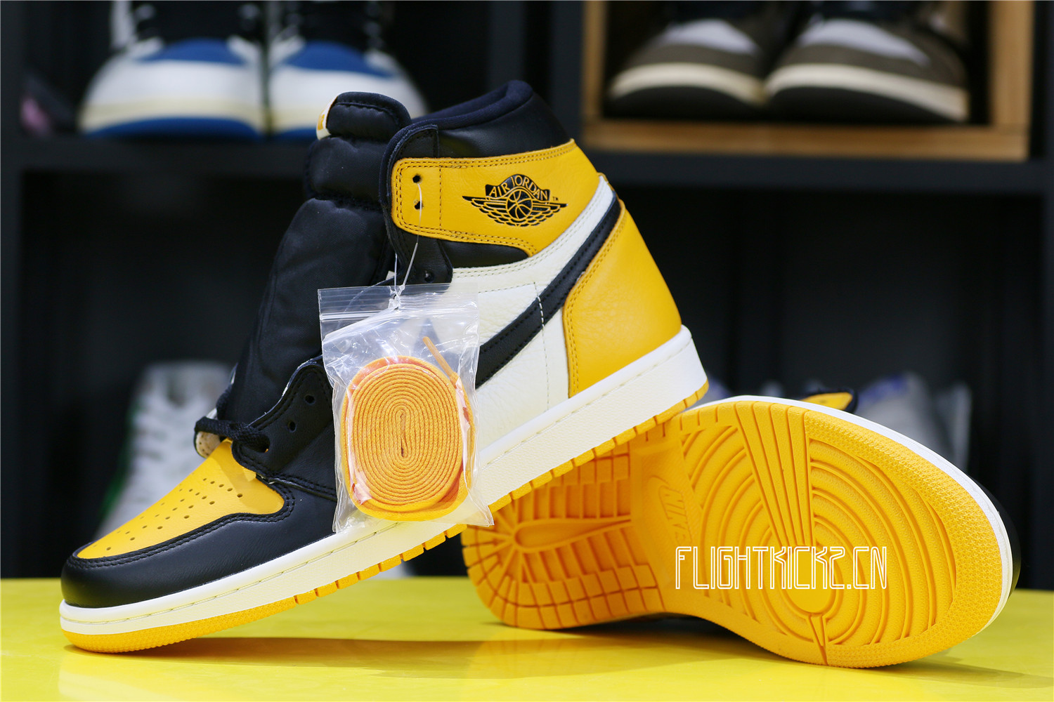 AIR JORDAN 1 RETRO HIGH OG Taxi/ ‘YELLOW TOE’ (LN5 A1 Batch)
