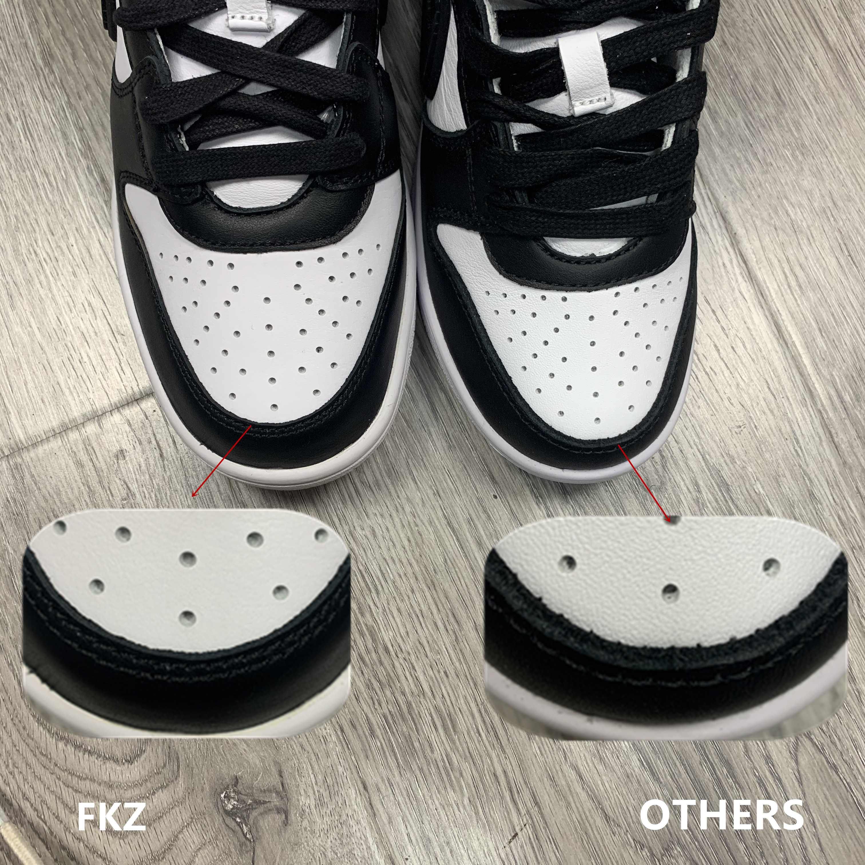 Nike Dunk High Ambush Black White