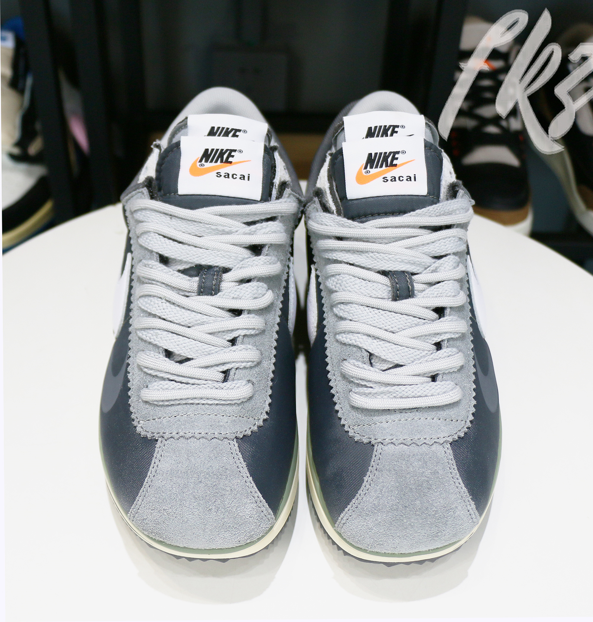 Sacai x Nike Cortez 4.0 White Gray 2022