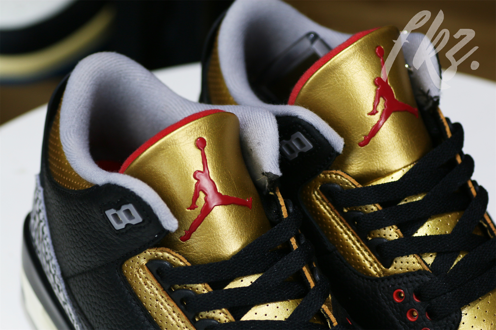 Air Jordan 3 “Black Cement Gold” 2022