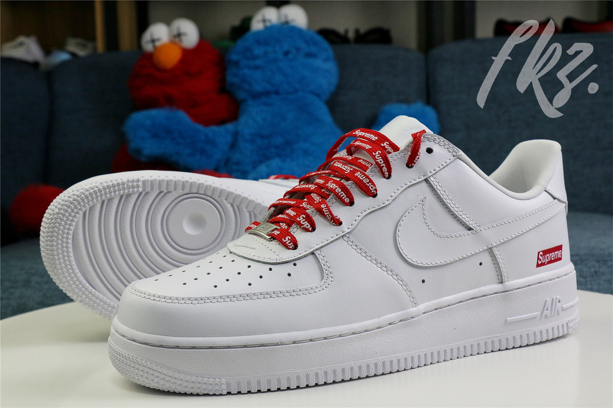 Supre x Air Force 1 White 2020