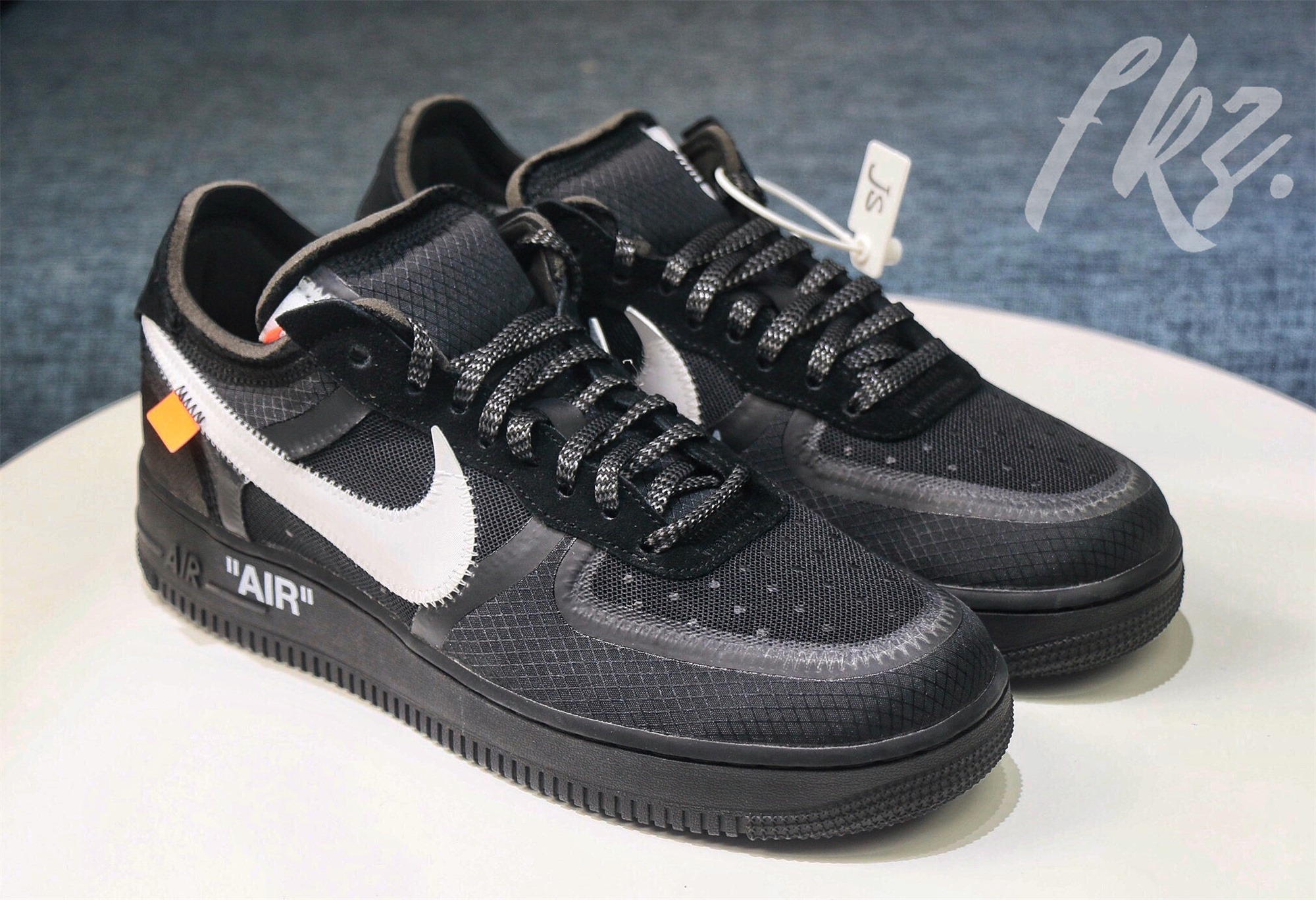 2018 Off White X Nike Air Force 1 Black
