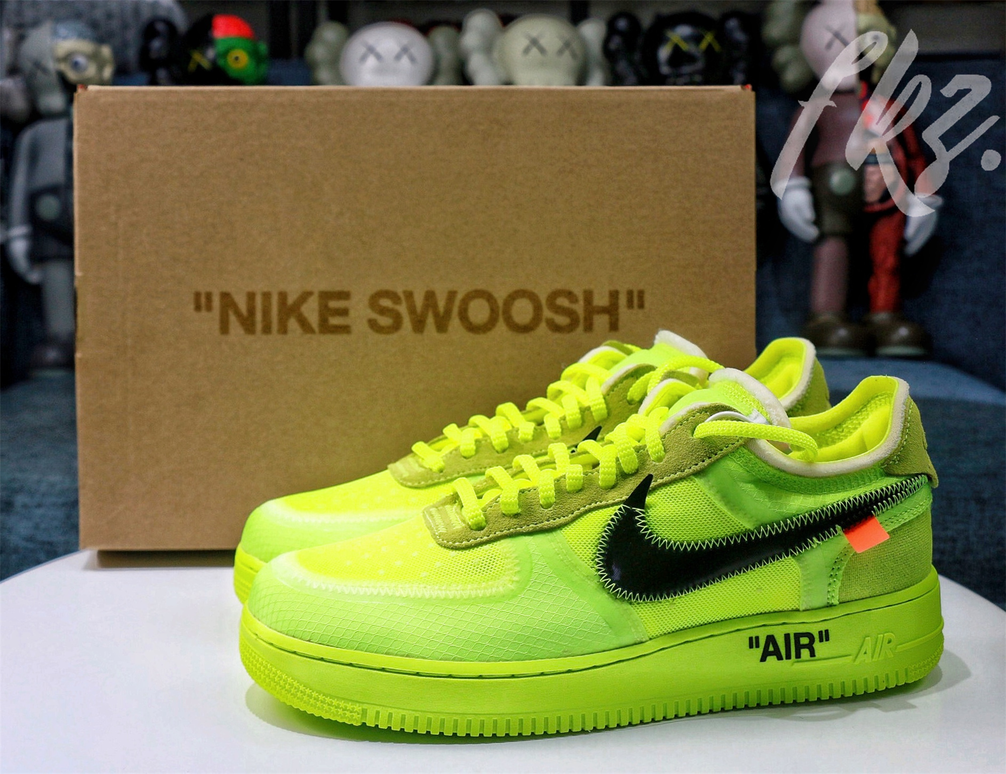 2018 Off White X Nike Air Force 1 Volt