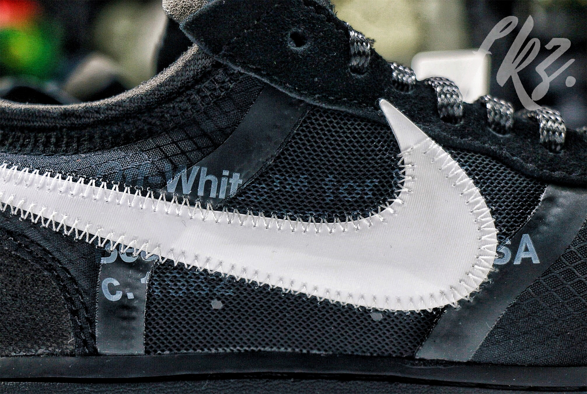 2018 Off White X Nike Air Force 1 Black