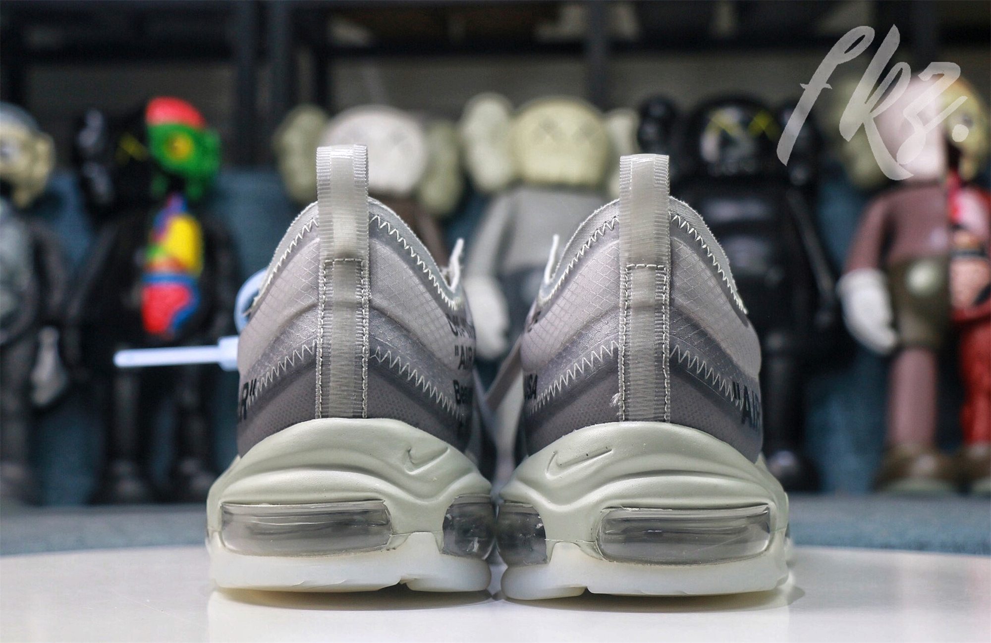 Off White X Air Max 97 Grey Menta