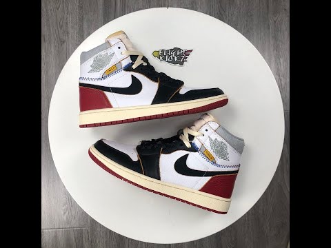 Jordan 1 Retro High Union Los Angeles Black Toe
