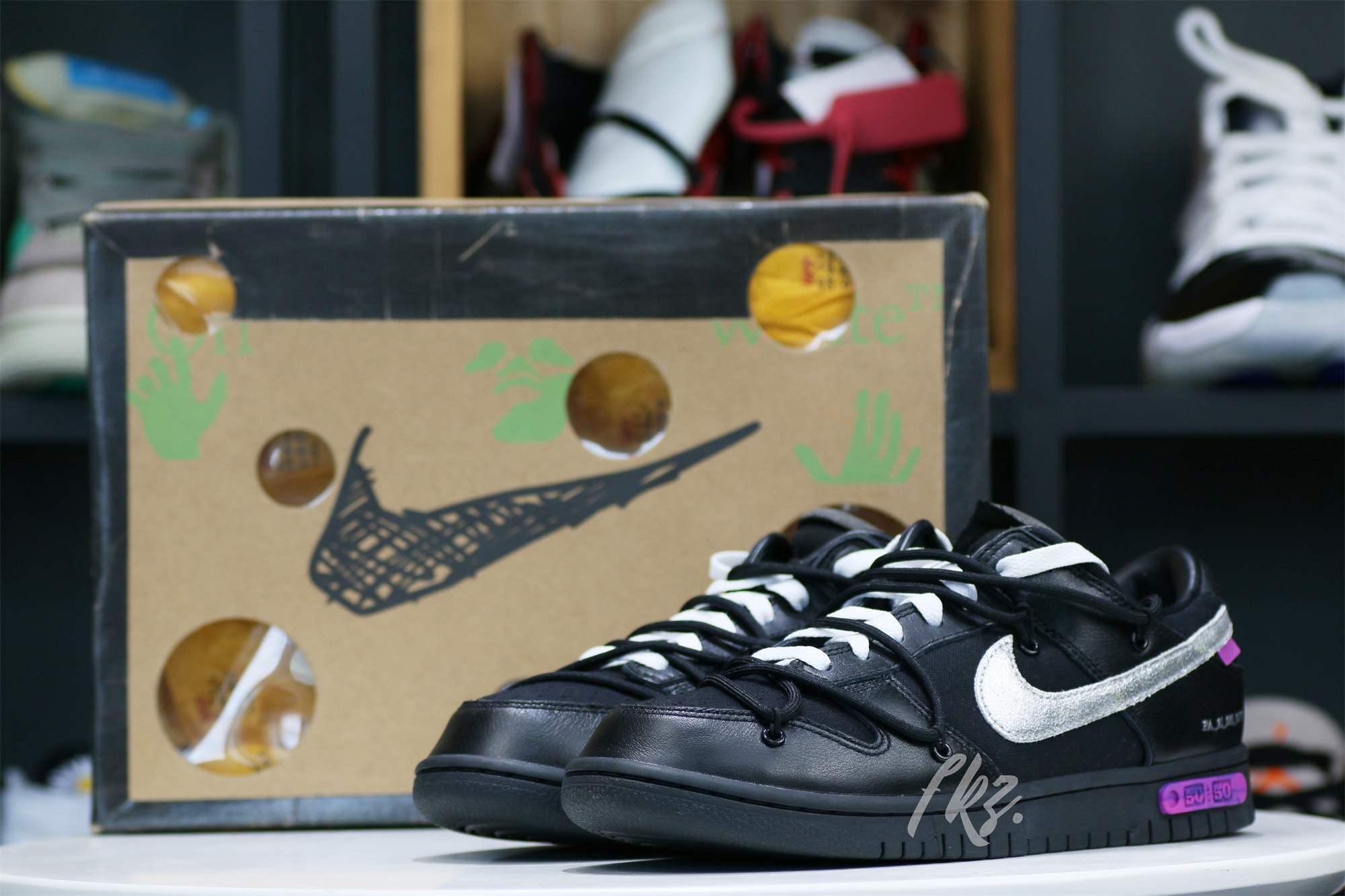 Nike Dunk Low Off-White Lot 50(LN5 A1 Batch)