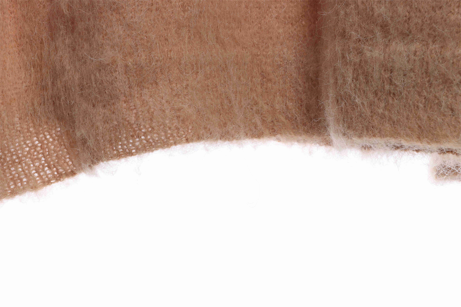 OFF WHITE Mohair Sweater Brown