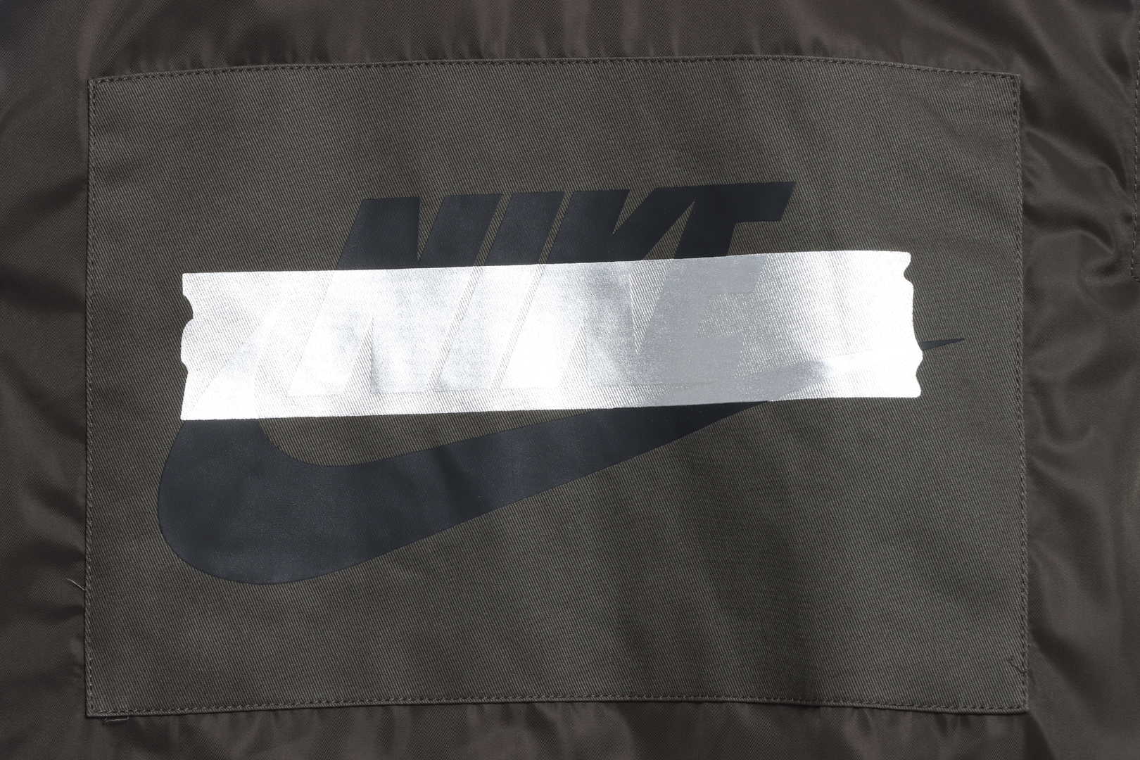 NIKE new back adhesive strip patch cotton jacket