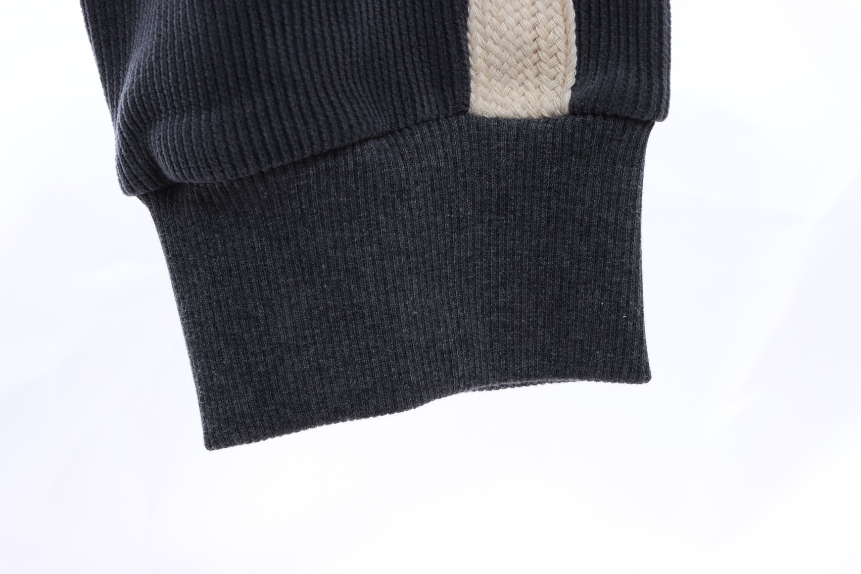 LOEVVE 22FW corduroy side logo letter embroidered sweatpants