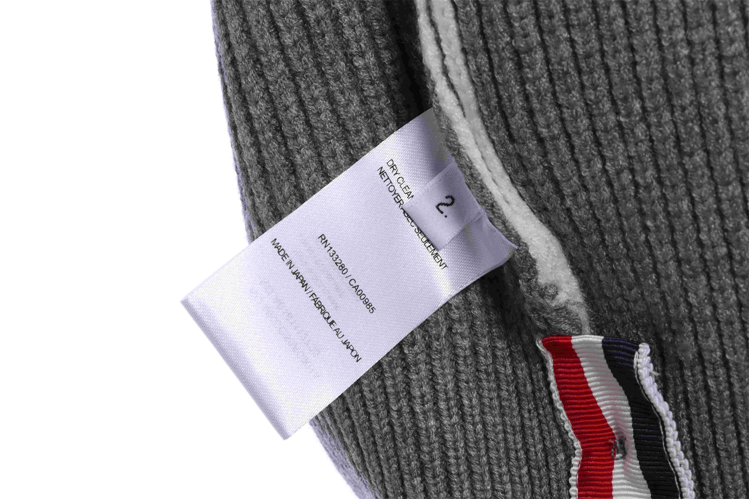 ThomBrowne New Season 22Ss Four-Stripe Pullover Long Sleeve Crewneck Sweater