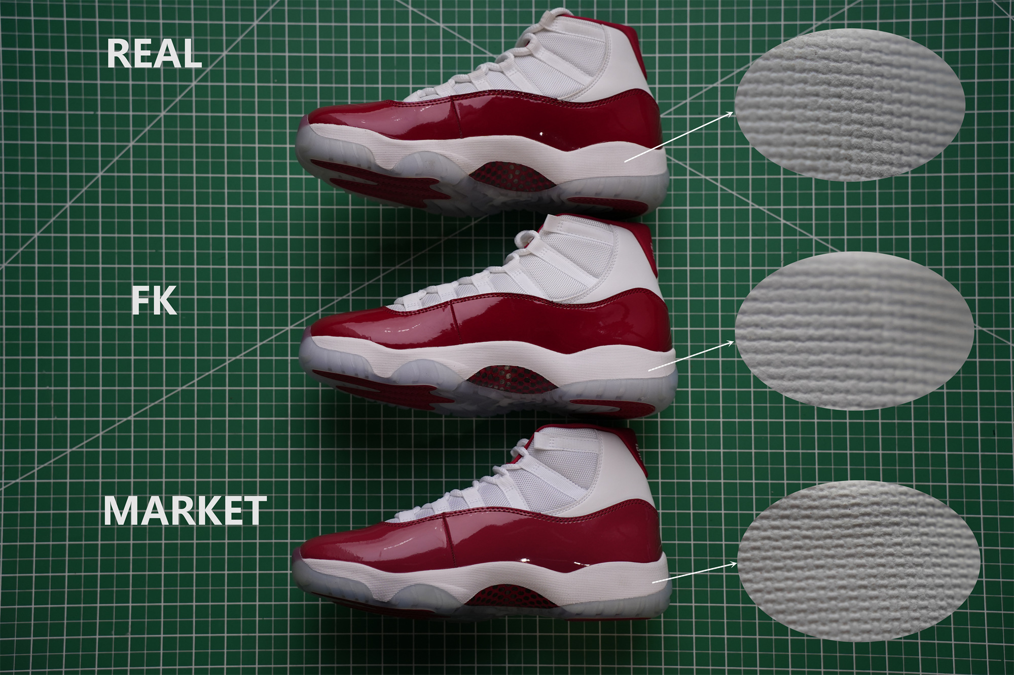 Air Jordan 11 Retro Cherry 2022 (LN5 A1 Batch)