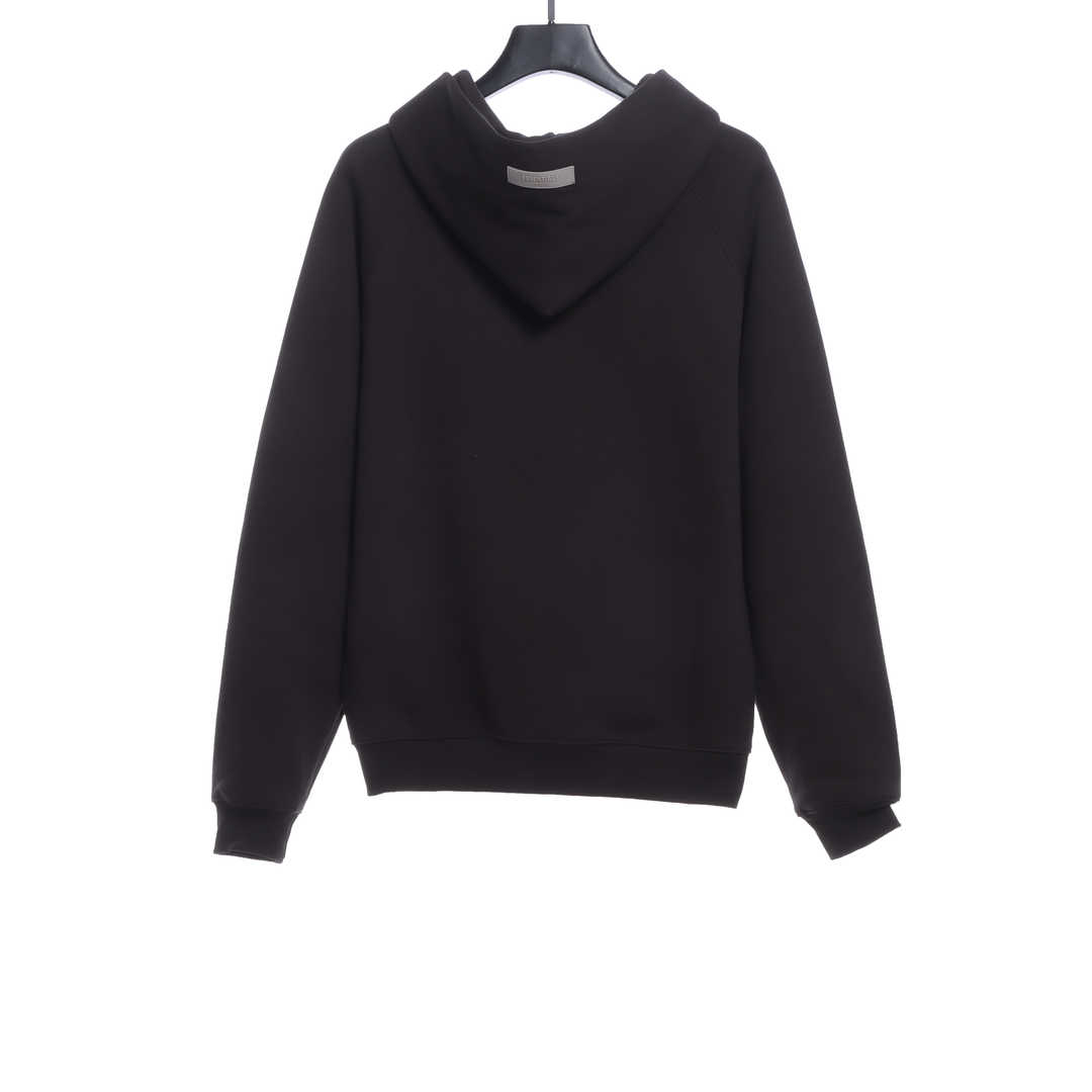 Ess3nt1als F0G 1977 flocking fleece hoodie