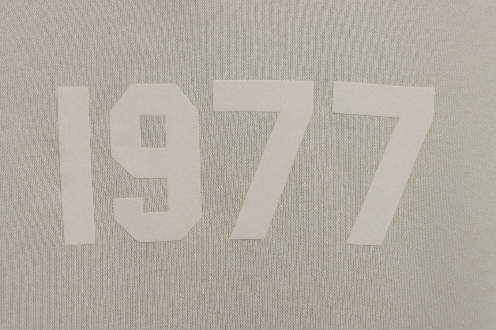 Ess3nt1als F0G 1977 flocking fleece hoodie