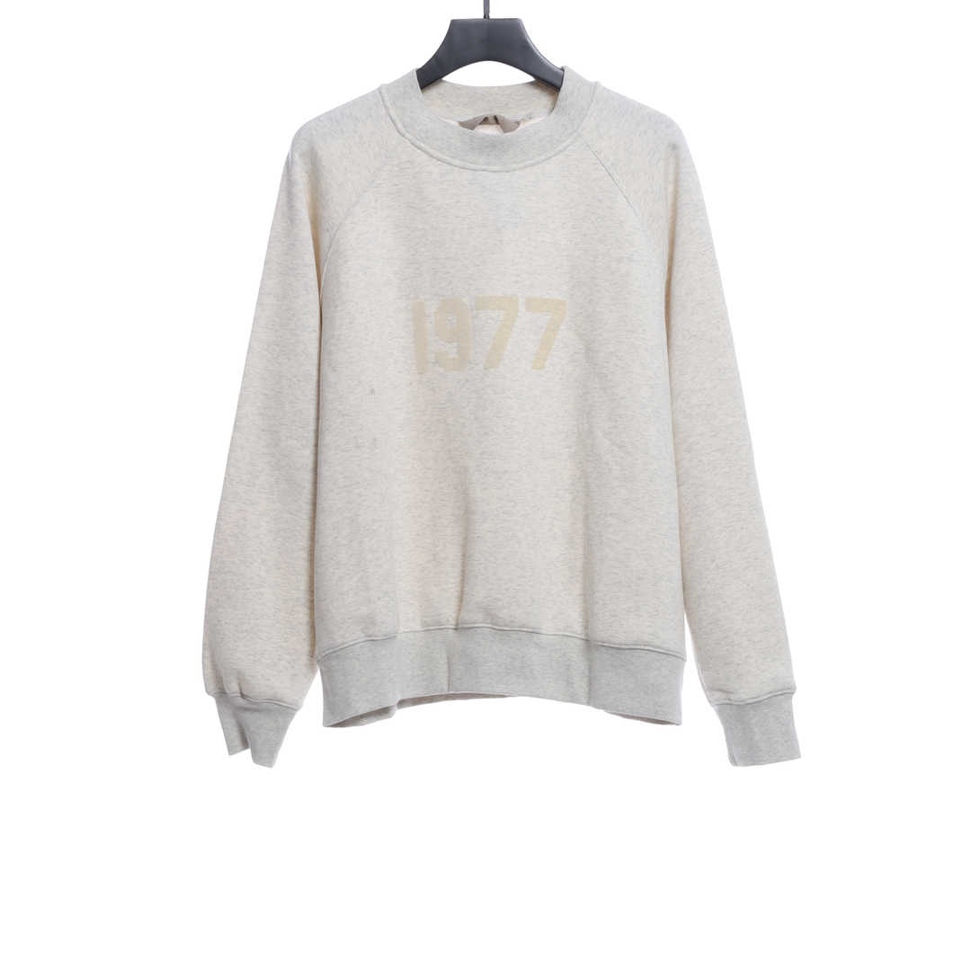 Ess3nt1als F0G 1977 flocking plus fleece sweater