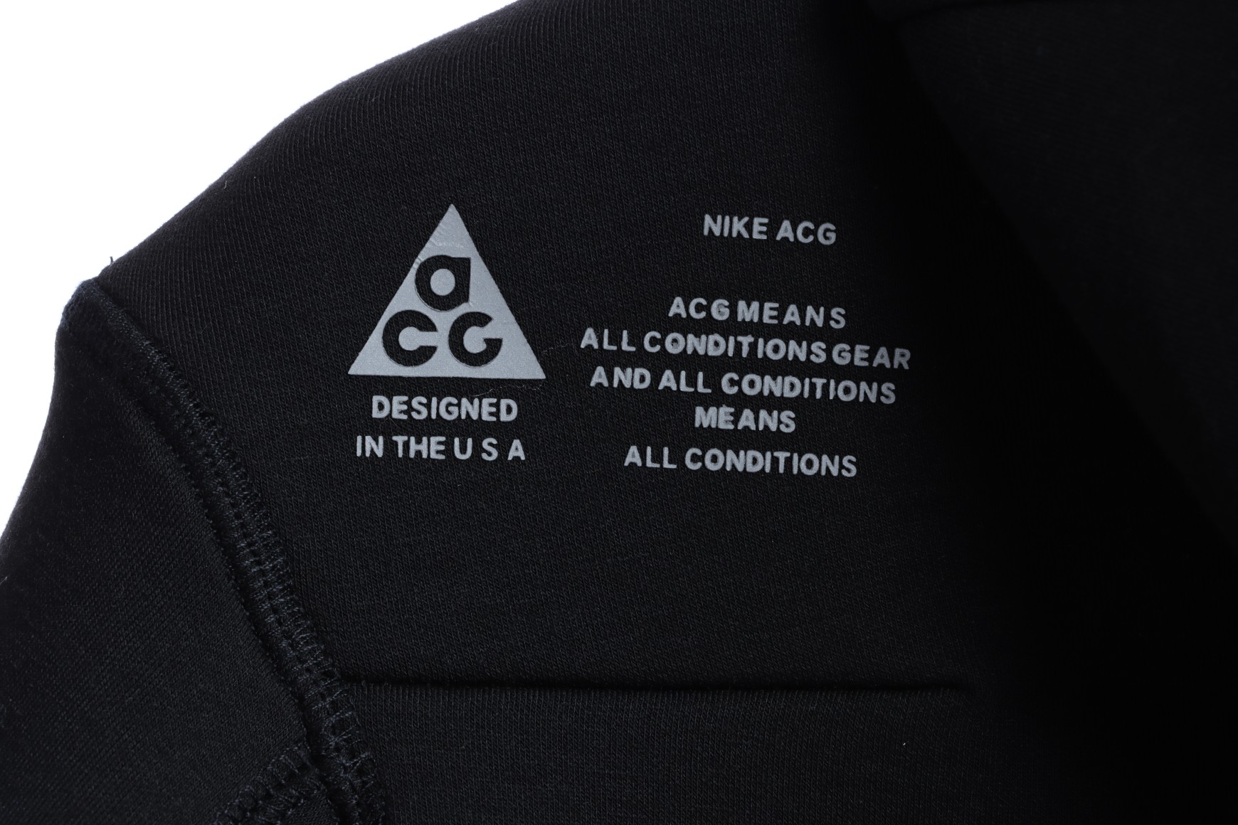 NK ACG high-end functional series patchwork zipper sports jacket