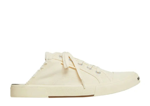 Balenciag* PARIS SNEAKER MULE IN WHITE