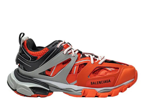 Balenciag* Track Trainer orange Grey