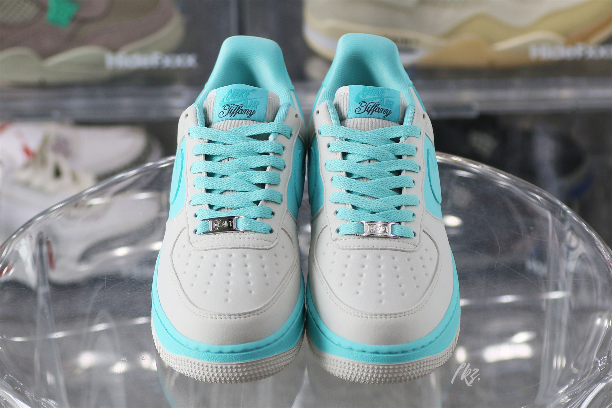 Custom Tiffany x Air Force 1 White Blue