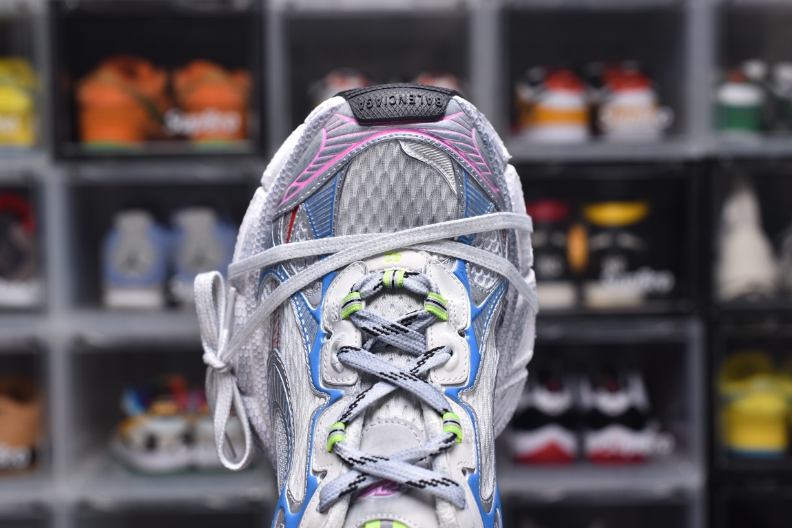 Balenciag* 3XL White Multicolor