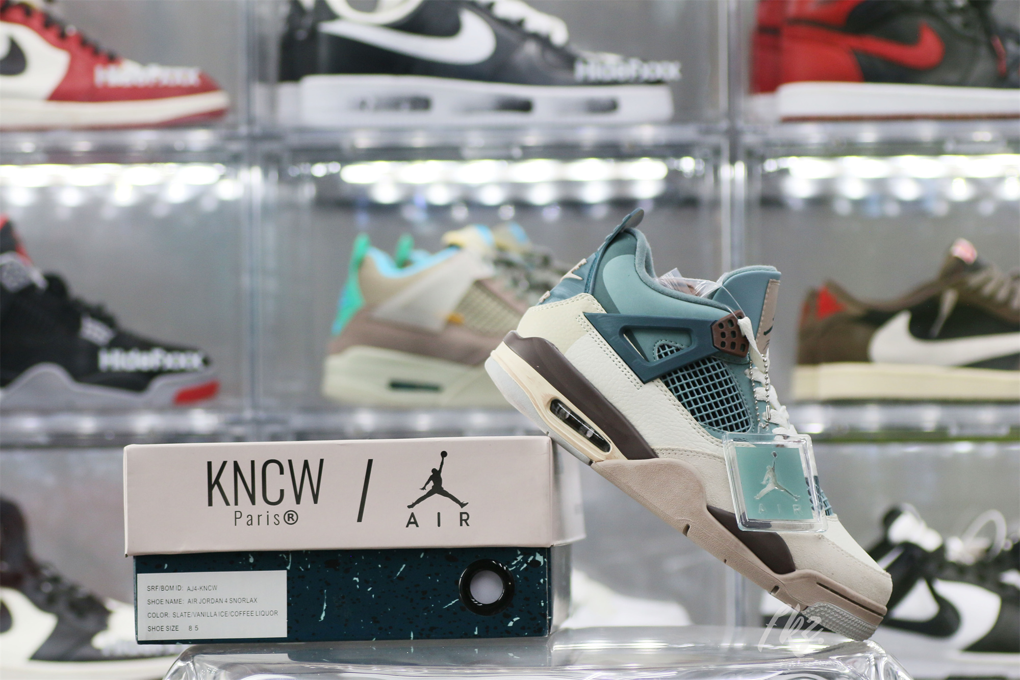 Air Jordan 4 Snorlax Custom