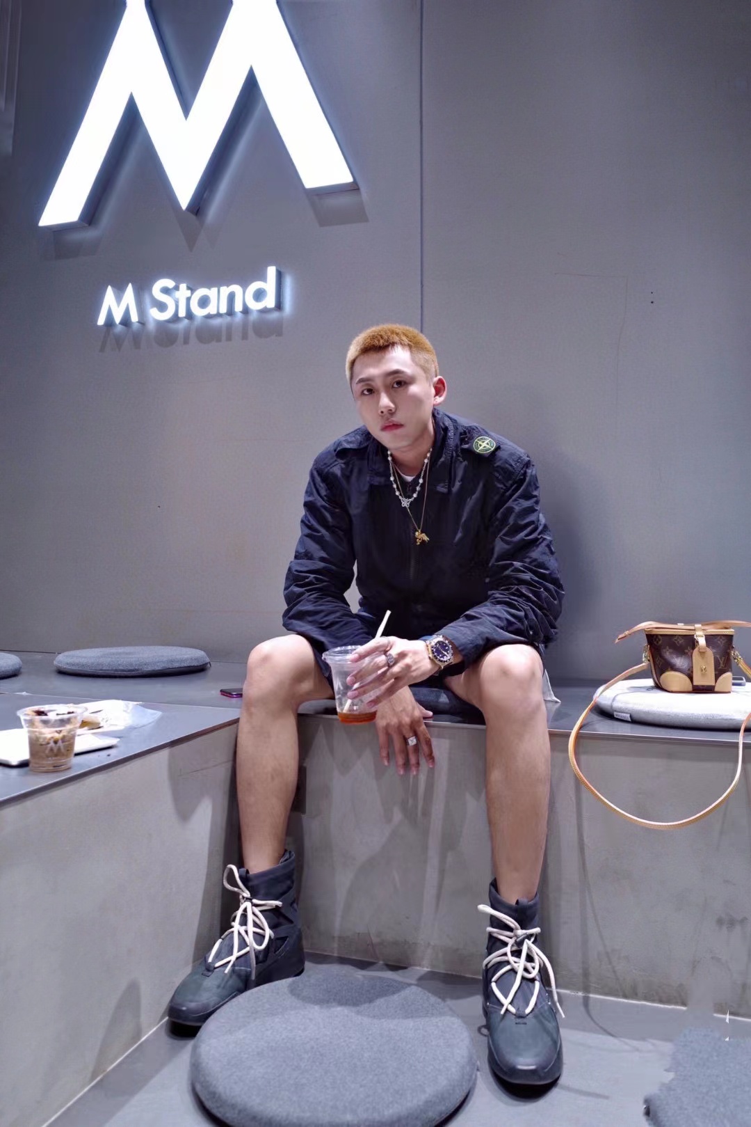 Stone Island Shoulder logo nylon tooling jacket