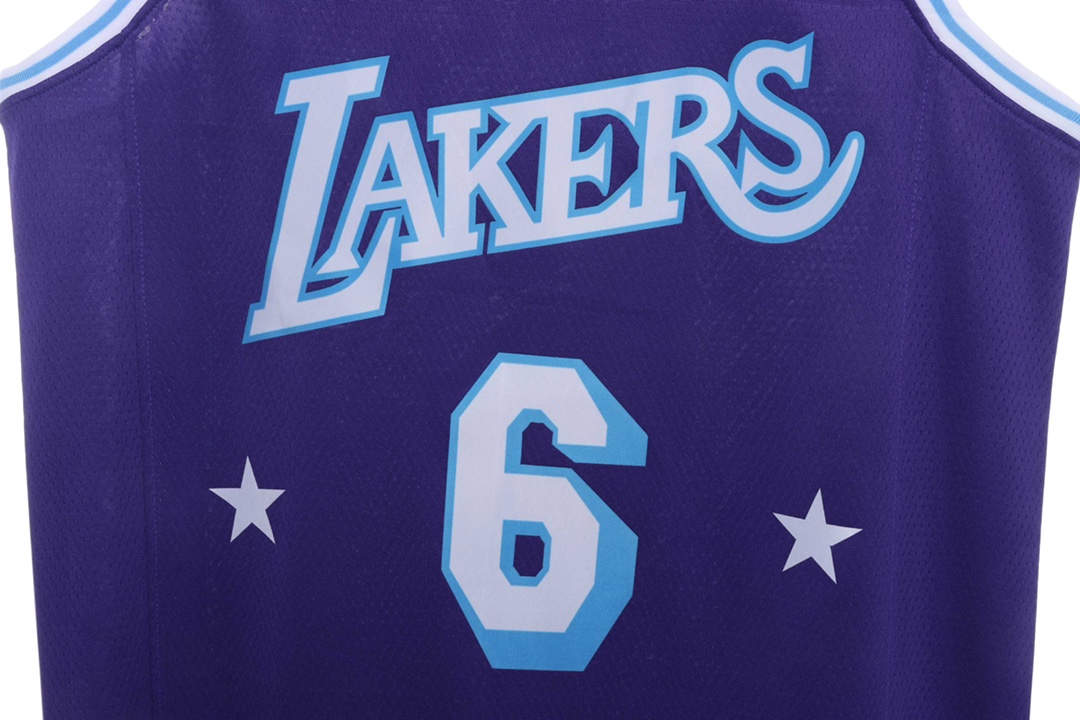 NBA Lakers James James No. 6 jersey